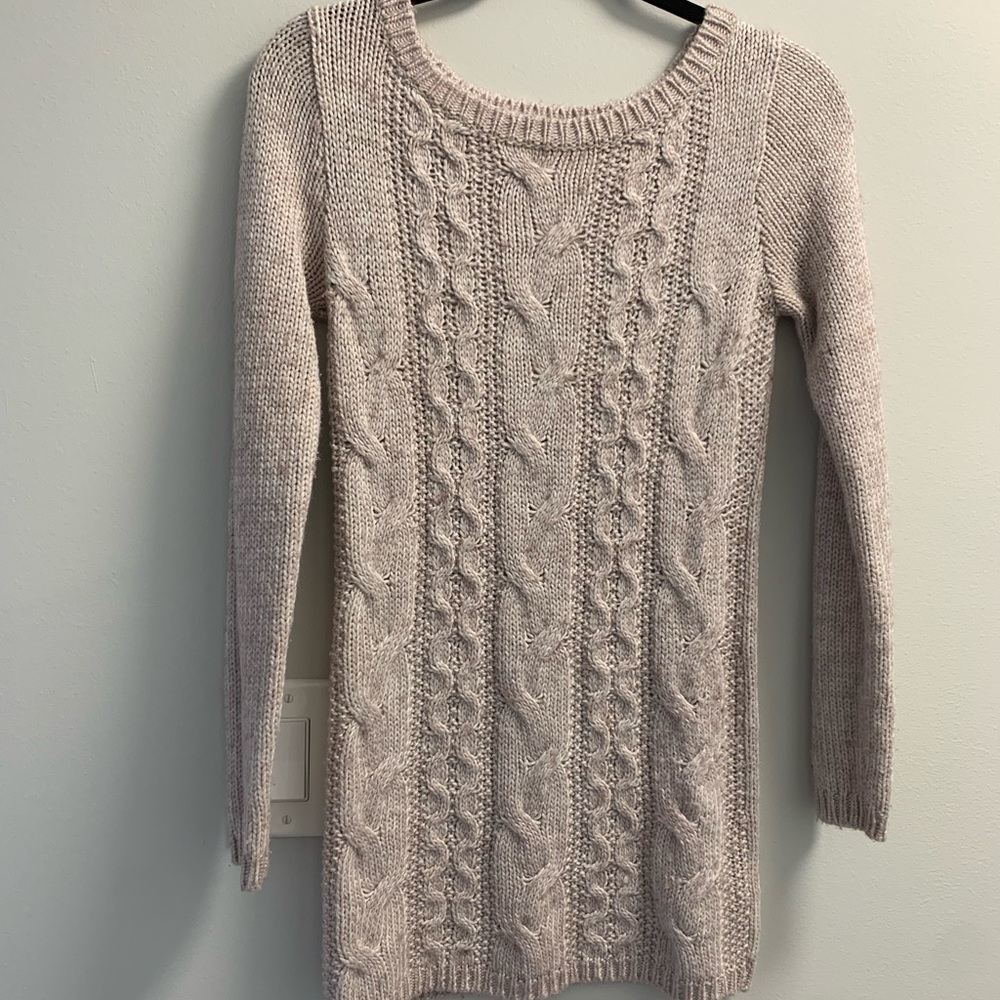Tan Fitted Sweater